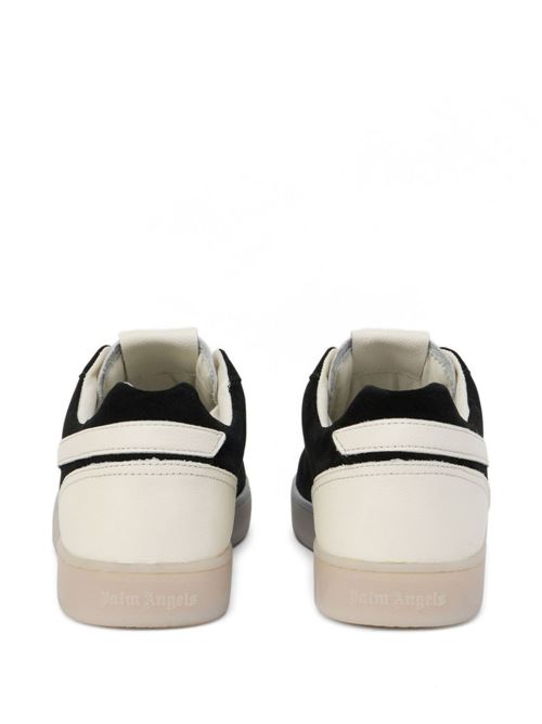 Sneakers uomo Palm Angels Palm Tennis suede nere PALM ANGELS | PMIA111S26LEA001100B